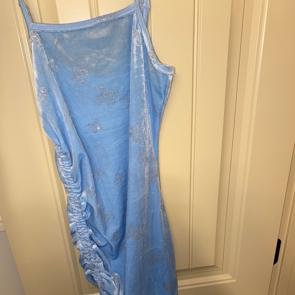 Zaful velvet butterfly dress